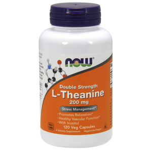 L-Theanine, 200 mg, 120 Veg Capsules