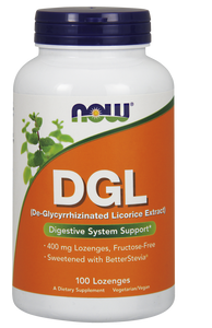 DGL, 400 mg, 100 Lozenges