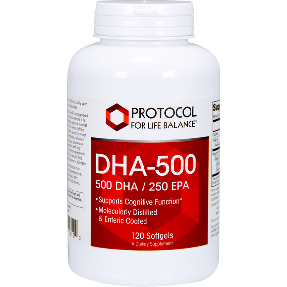 DHA-500 (500 DHA/250 EPA) 120 softgels