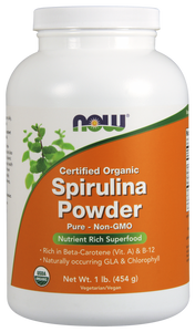 Spirulina Powder, Organic 1 Lb.