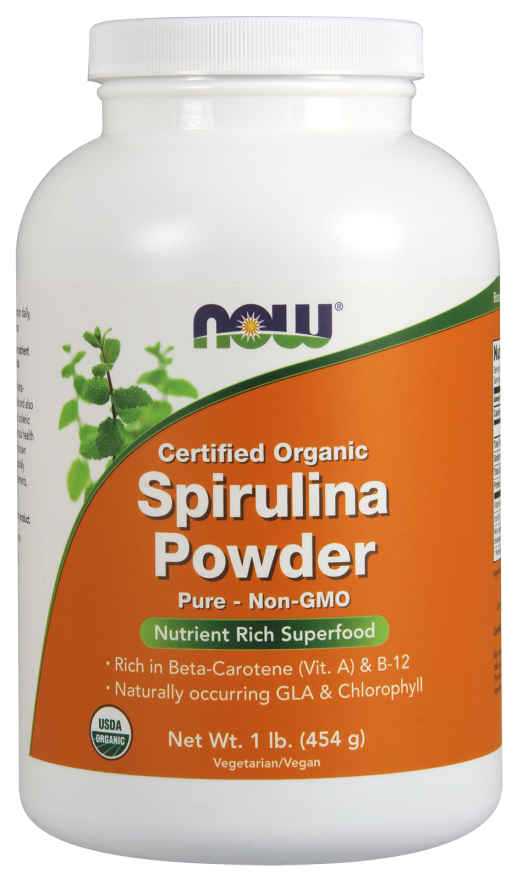 Spirulina Powder, Organic 1 Lb.